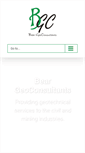 Mobile Screenshot of beargeoconsultants.co.za